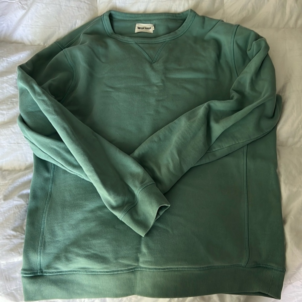 Taylor Stitch | Fillmore Crewneck in Teal - Small (38)